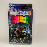 Фломастер 7+1цветов Magic маркер 129-7