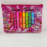 Фломастер 12цветов в чехле Scented Markers 2502-DW
