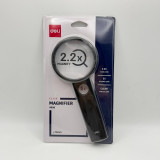 Лупа 75мм Deli 9090