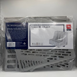 Пластик лоток 4 бөлүк 326×275×257мм Deli-E9846