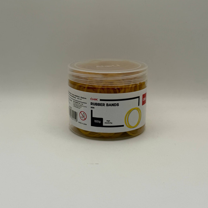 Каучуктар акчага 100гр банкада Deli 3215