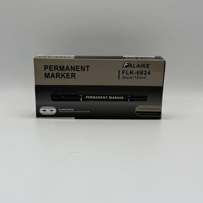 CD үчүн кара туруктуу маркер, 2 тараптуу FLK-6824