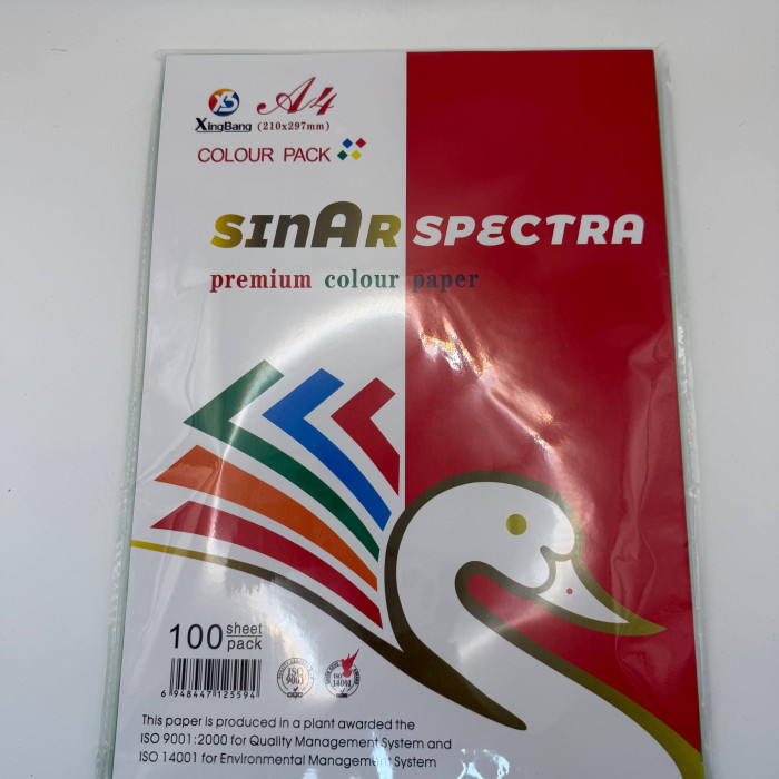 Цветная бумага 100л НФ-00001190