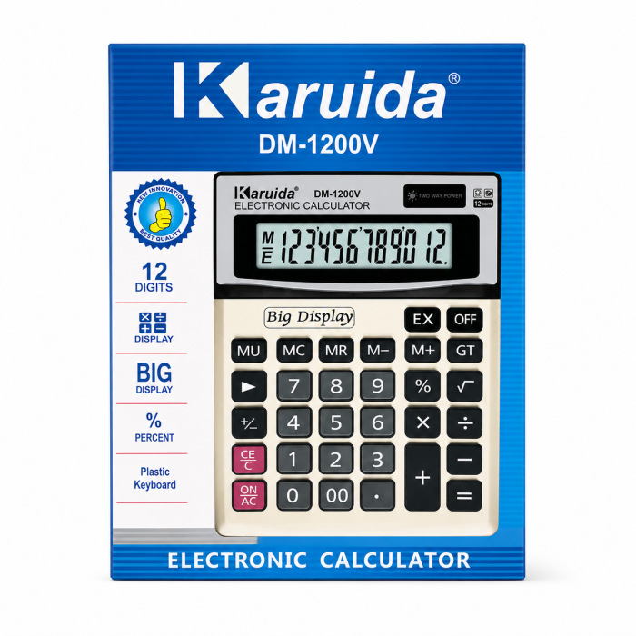 Калькулятор Kariuda DM-1200V
