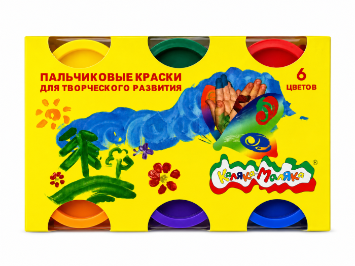 Гуашь 6 түстүү Каляка Маляка 8868
