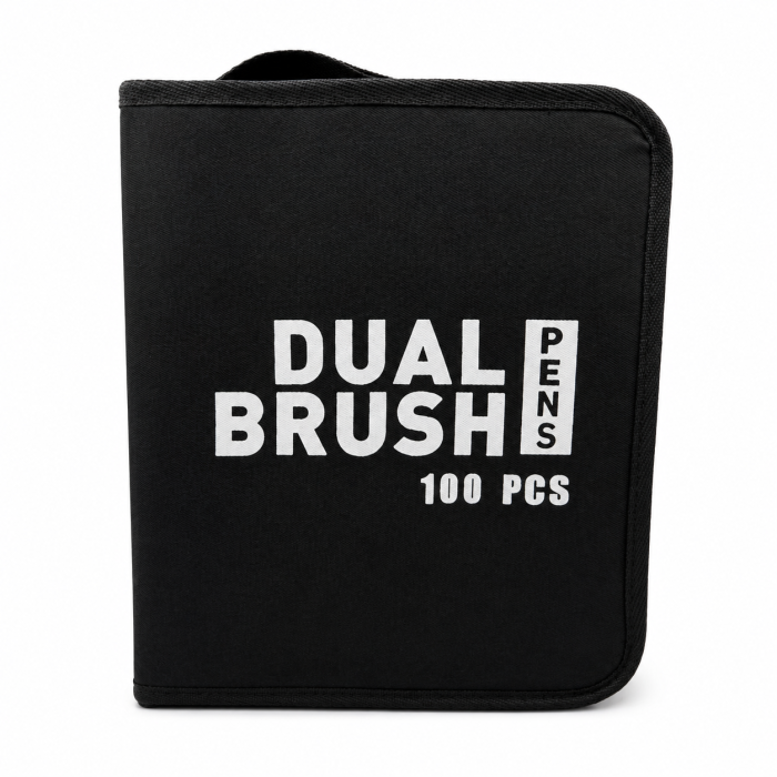Эскиз маркерлери 100 түстүү DUAL BRASH