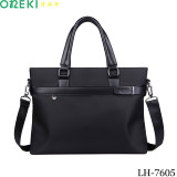 Папка-портфель черный с ремнем LH-7605