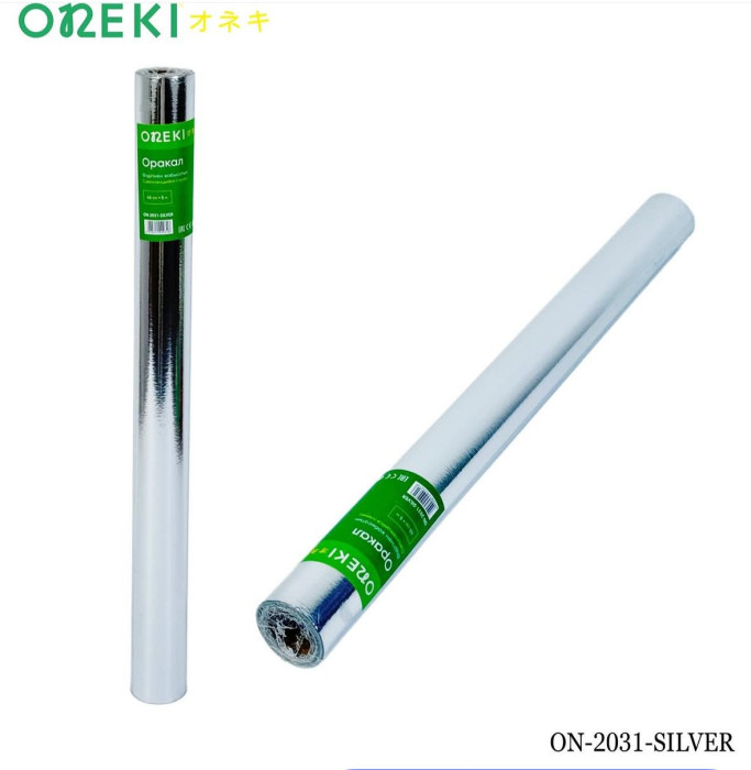 Оракал глянцевый серебро 45смх5м, ON-2031-SILVER