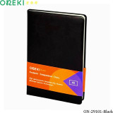 Блокнот в клетку А5 100 листов, ЧЁРНЫЙ, ON-29101-BLACK