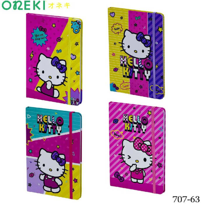 Блокнот на резинке Hello Kitty, 707-63