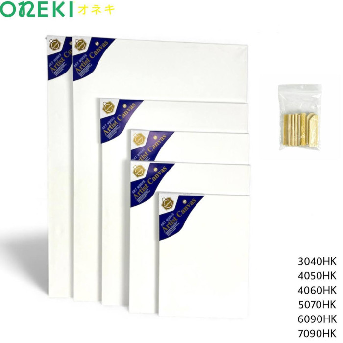 Холст на подрамнике, хлопок 280гр, 40*40 см, 4040НК