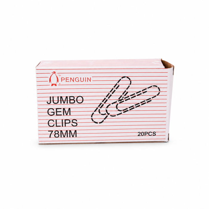 Jumbo Gem Clips 78mm