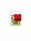 WITTEN paper clips 33mm in plastic box