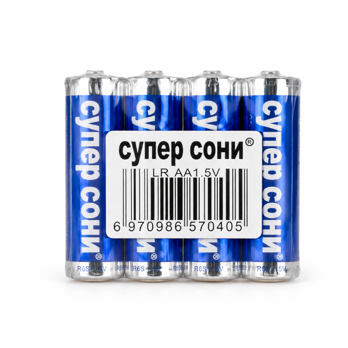 SUPERSONY AA батарейкалар