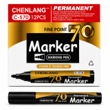 Маркер черный перманентный C-570  CHENLANG