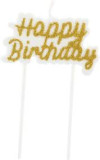 Свечи Happy Birthday 2 палки 