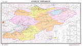 Кыргызстандын физикалык картасы