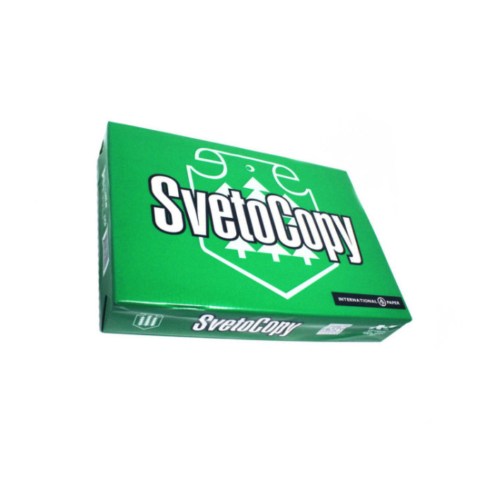 Бумага SvetoCopy, А4, 80 гр/м2, 500 листов в пачке