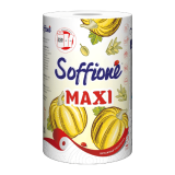 Бумажное полотенце Soffione Maxi 1 рулон, 2 слоя.