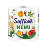 Бумажное полотенце Soffione Menu 2 рулон, 2 слоя.