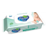 Влажные антибактериальные салфетки БИО Flovell care, 54шт.