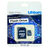 Флешка + адаптер UNION 4GB