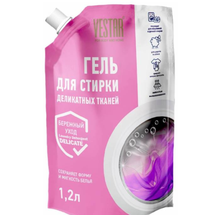 Vestar для стирки деликатных тканей 1.2 л