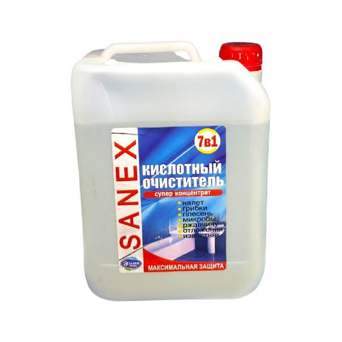 Sanex кислотный очиститель 7в1 5л