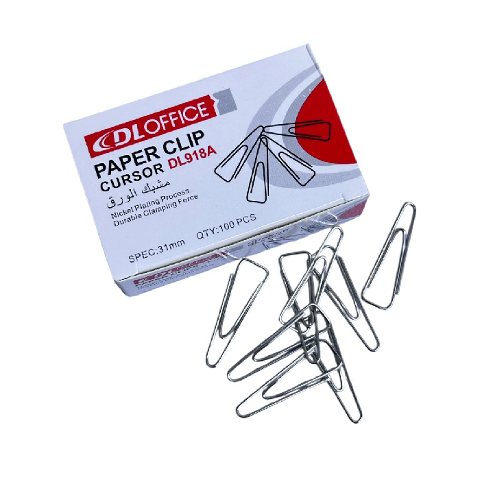 Скрепки для бумаги DLoffice Cursor DL918A