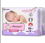 Подгузники детские Yokobaby 1размер (NB- до 4 кг) 25шт