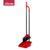 Vileda Набор 2 в 1 совок + щетка с длинной ручкой