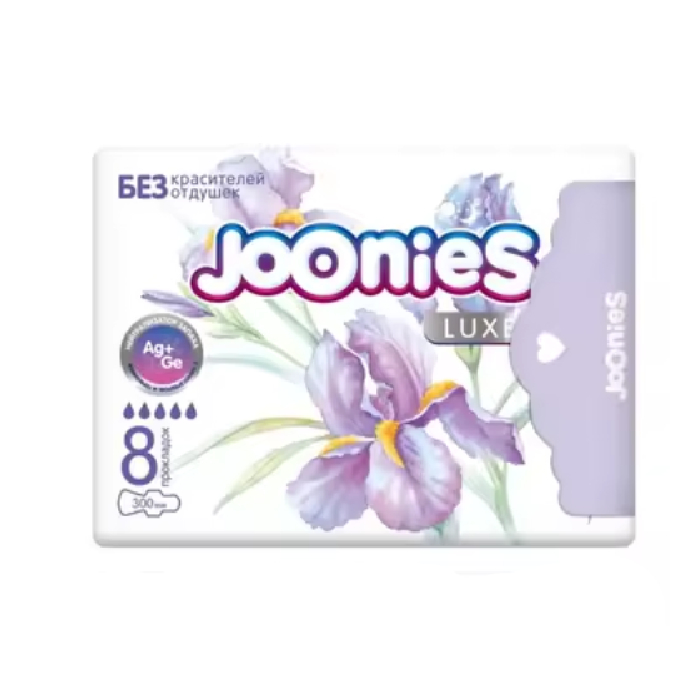 Прокладки одноразовые гигиенические Joonies LUXE 8 штук