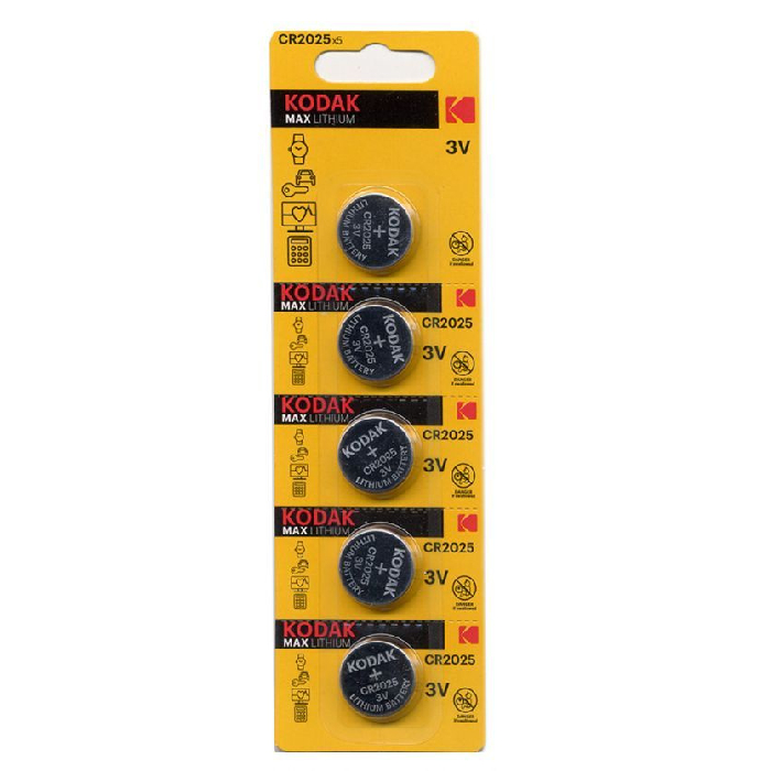 Kodak max lithium батарейка CR2025 3V