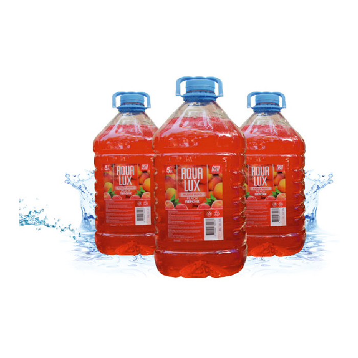 Жидкое мыло Agua Lux «Персик» 5л