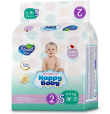 Подгузники Flovell Care Happy Baby S, 2, 25 шт (4-8kg)