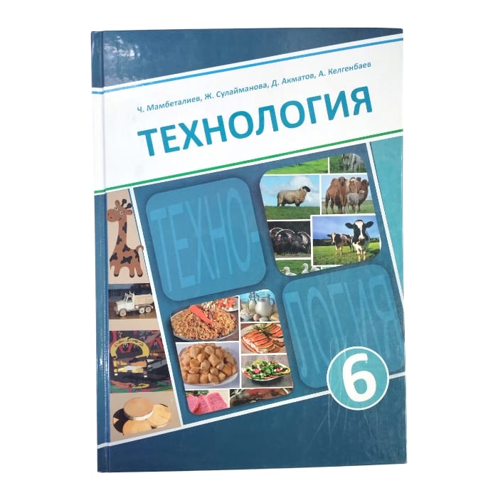 Технология 6 класс на русском. Авторы: Ч. Мамбеталиев, Ж. Сулайманова, Д. Акматов, А. Келгенбаев