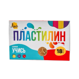 Пластилин Лео «ШколаСад» 18 цветов