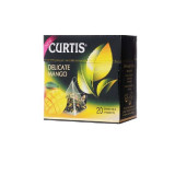 Чай зеленый Curtis Delicate Mango пирамидки 20 штук.
