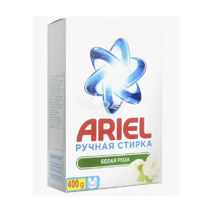 Стиральный порошок ARIEL для ручной стирки Белая Роза 400г