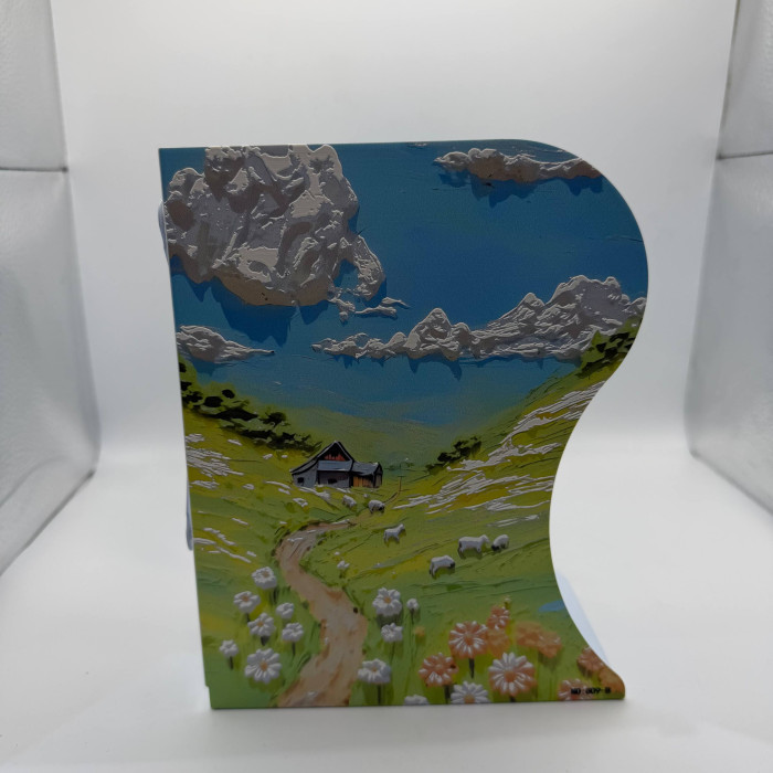 Подставка для книг гармошка металл