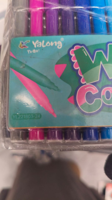Фломастеры Yalong Water Color, набор