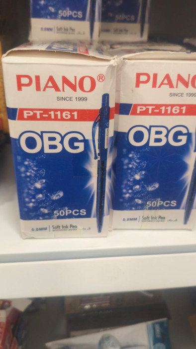 Ручки шариковые Piano OBG PT-1161, синие