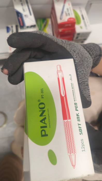 Ручки Piano Soft Ink Pen PT-301, красные