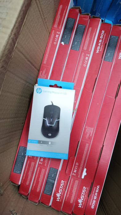 Мышь компьютерная HP, проводная