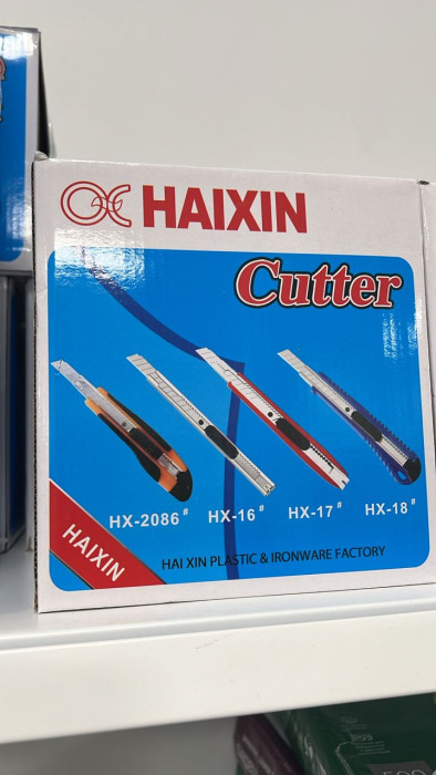 Нож канцелярский Haixin Cutter, ассортимент
