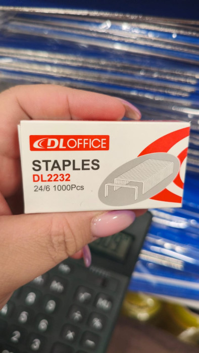 Скобы для степлера DL Office DL2232, 24/6