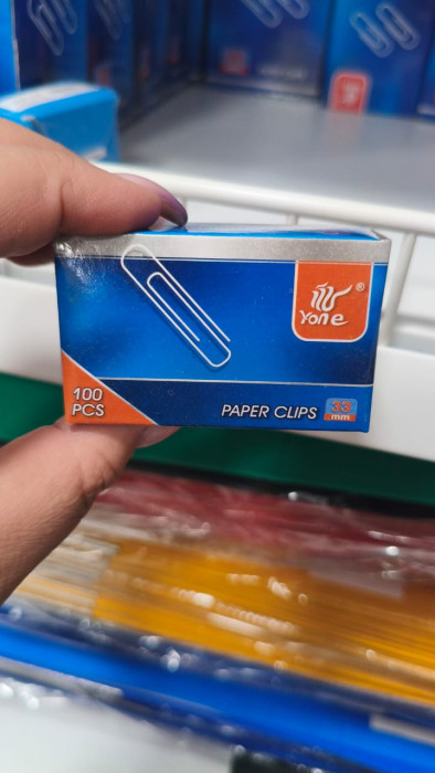 Скрепки Yone Paper Clips, 33 мм