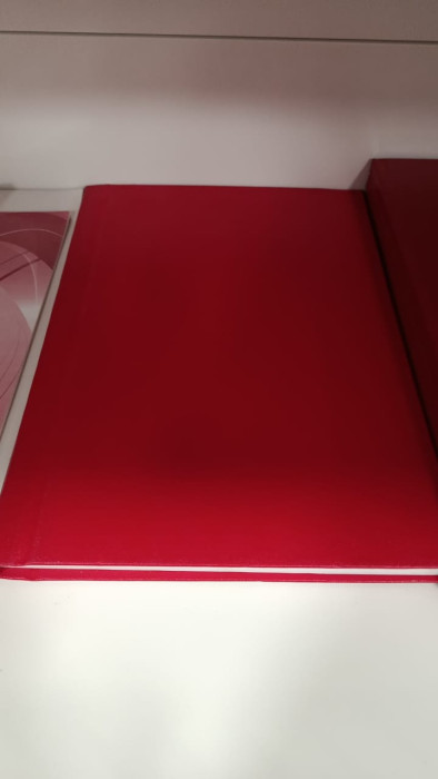 Канцелярская книга, красная обложка
